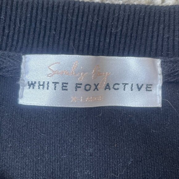 Sarah’s Day x White Fox Active All I Do Is Brunch Blackout Lounge Sweatshirt - Picture 7 of 8